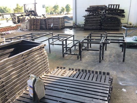 Quy trình gia công khung sắt tại DFC