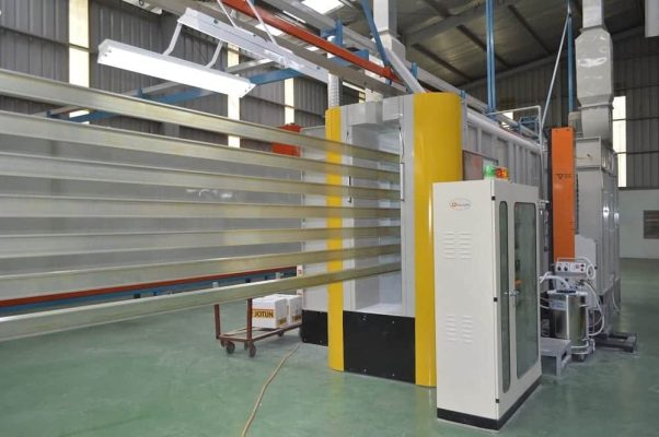 Quy trình gia công sơn tĩnh điện chi tiết